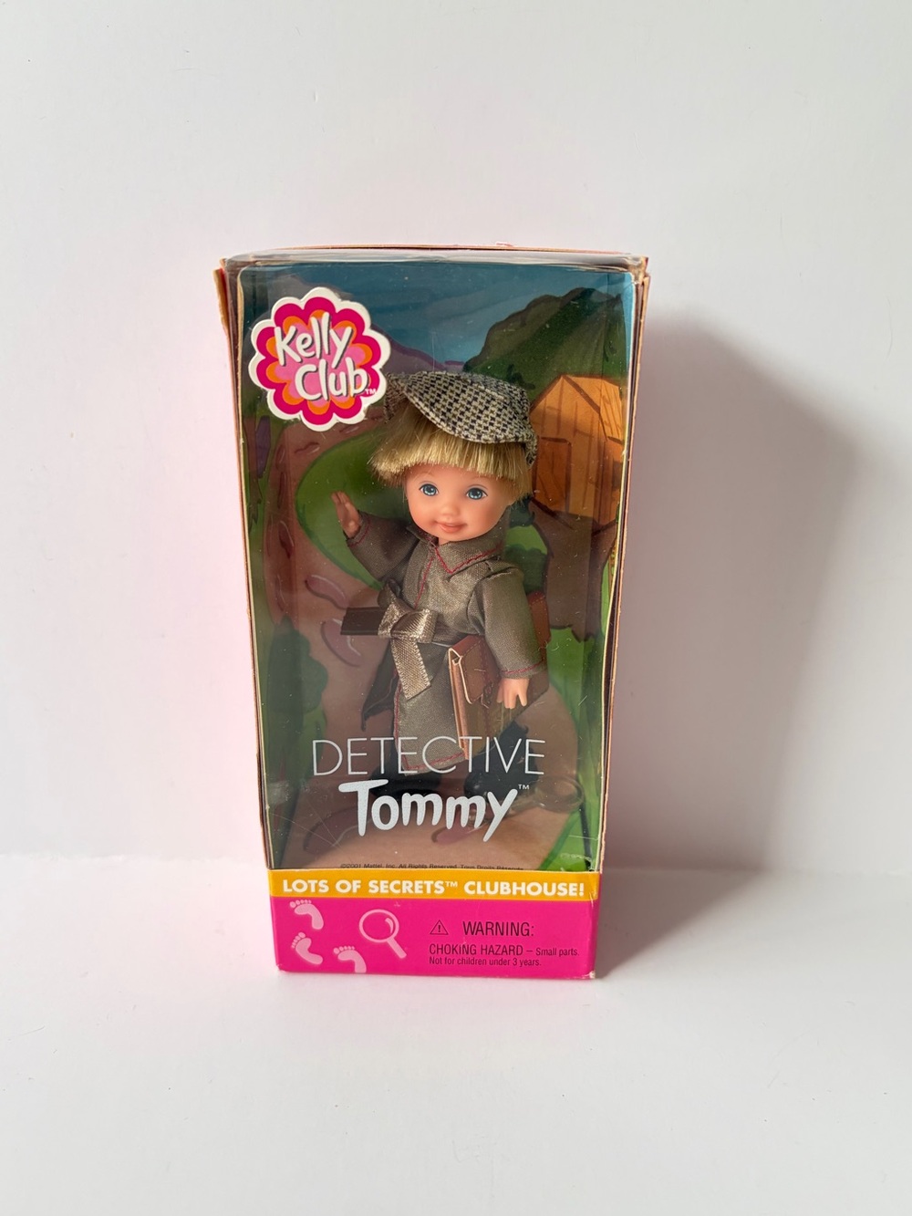 NIB Barbie Kelly Club Detective Tommy Doll